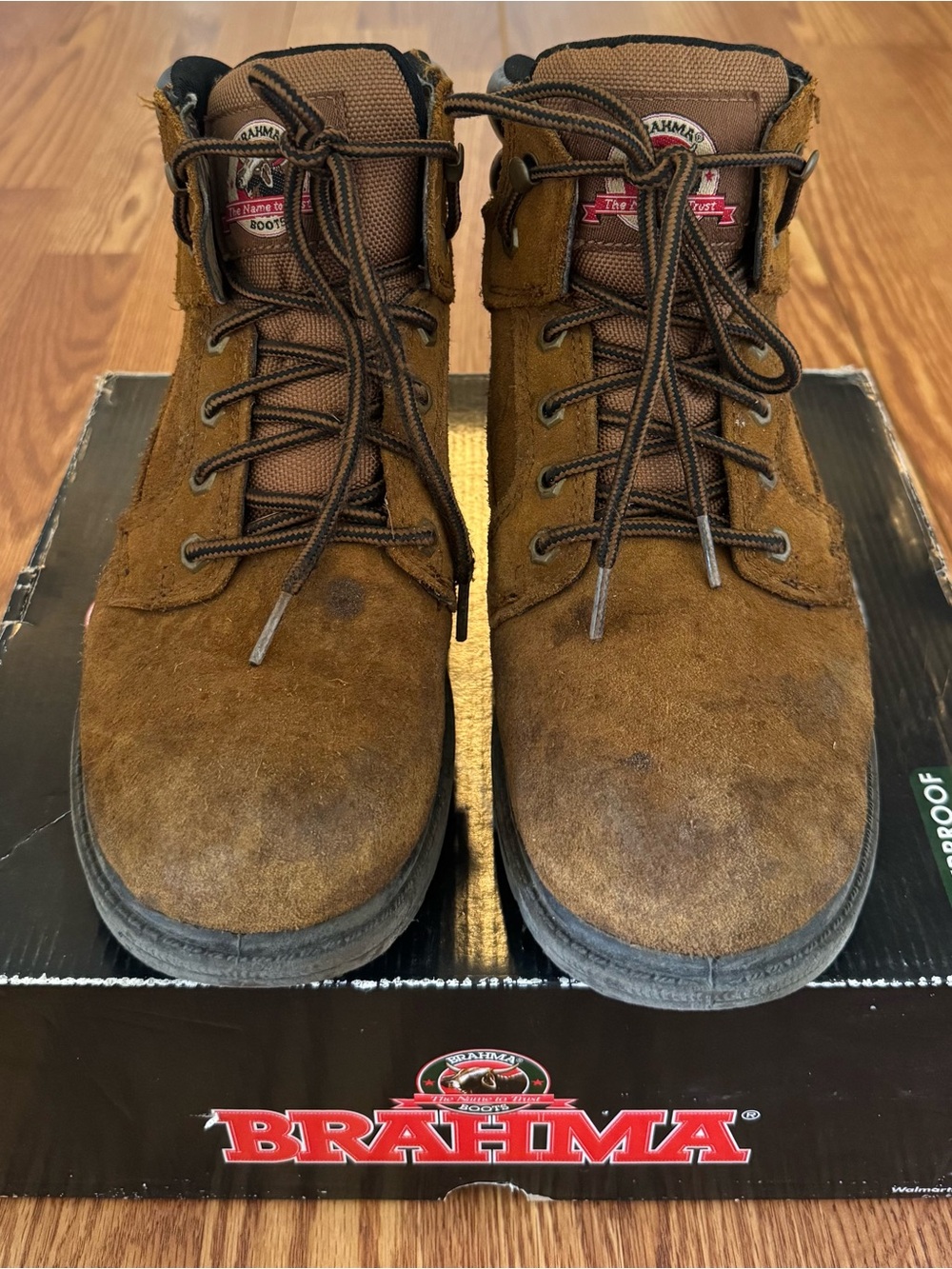 Brahma "Waterproof Bravo" Men's Suede Work Boots